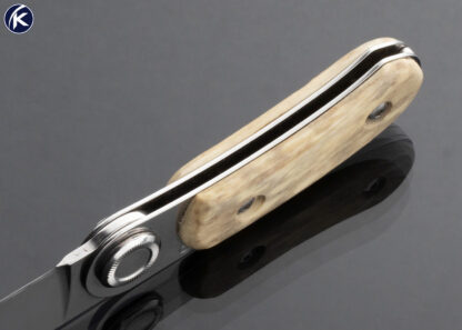 Paul Knife Series 2 Model 2 Old Stag Button Lock - Image 6