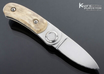 Paul Knife Series 2 Model 2 Old Stag Button Lock - Image 4
