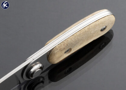 Paul Knife Series 2 Model 2 Old Stag Button Lock - Image 5