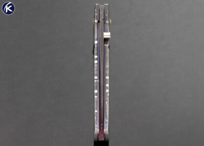 W.D. Pease Custom Knife Mosaic Damascus Linerlock 16851