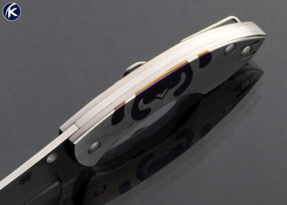 Vox and Anso Spyderco Titanium Frame Slip Joint - Image 6