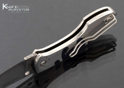 Vox and Anso Spyderco Titanium Frame Slip Joint - Image 7