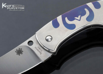 Vox and Anso Spyderco Titanium Frame Slip Joint - Image 2