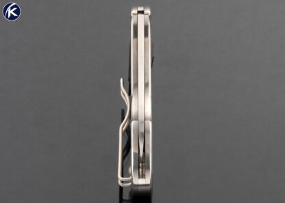 Vox/ Anso Spyderco Custom Knife Titanium Frame Slip Joint 16716