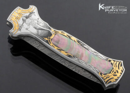 Joe Kious Custom Blacklip Pearl Dead Bug Auto Engraved By Ray Cover - Image 5