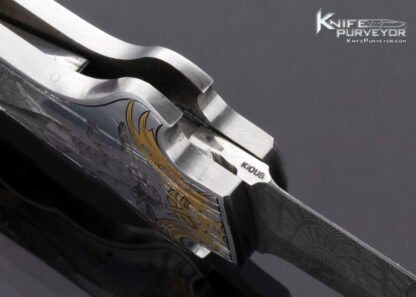 Joe Kious Custom Blacklip Pearl Dead Bug Auto Engraved By Ray Cover 16639