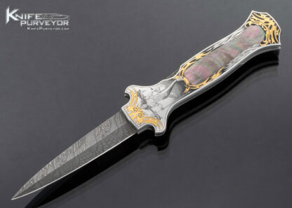 Joe Kious Custom Blacklip Pearl Dead Bug Auto Engraved By Ray Cover 16639