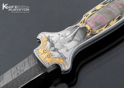 Joe Kious Custom Blacklip Pearl Dead Bug Auto Engraved By Ray Cover - Image 2
