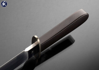 D.E. Henry Custom Knife Large Clip Point Cocobolo Bowie #258 - Image 6