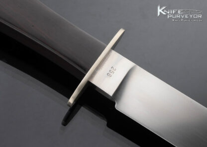 D.E. Henry Custom Knife Large Clip Point Cocobolo Bowie #258 - Image 4