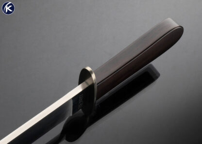 D.E. Henry Custom Knife Large Clip Point Cocobolo Bowie #258 - Image 5