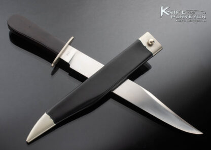 D.E. Henry Custom Knife Large Clip Point Cocobolo Bowie #258 16643