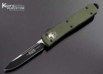 Microtech Custom Knife Folding Knife Ultratech SE Green 121-1Gr w White box 16740