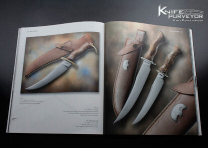 Bill Moran MS Custom Knife Curly Maple Hand Forged ST-24 Fighter Featured in William F. Moran, Jr. "Forever a Legend" on Page 181 16640