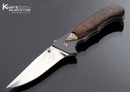 Jim Hammond Custom Knife Ironwood Cruiser Flipper 16957