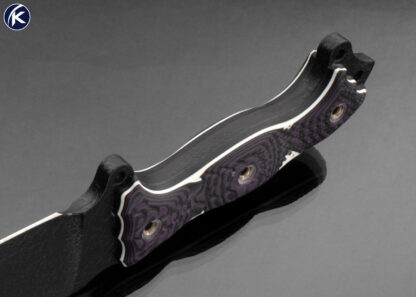 Busse Combat Custom Knife MOAB Black Coated Steel and Textured Micarta 16972