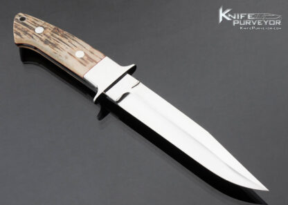Mamoru Shigeno Custom Knife Bark Mammoth "Bob Loveless" Fighter - Image 3