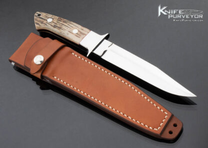 Mamoru Shigeno Custom Knife Bark Mammoth "Bob Loveless" Fighter - Image 4