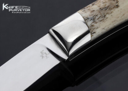 Billy Mace Imel Custom Knife Camel Bone Slip Joint - Image 2