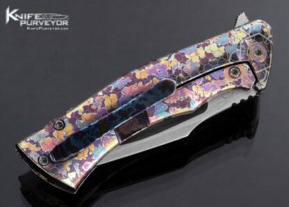 Michael Zieba Custom Knife Jason Knight Collaboration One of One S5 Framelock Flipper - Image 3