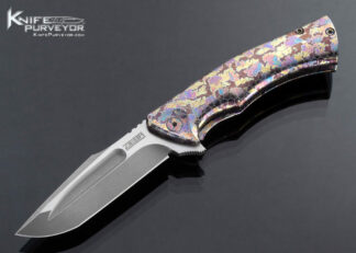 Michael Zieba Custom Knife Jason Knight Collaboration One of One S5 Framelock Flipper 16862