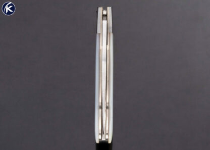 Koji Hara Custom Knife Mother of Pearl Lockback 16843