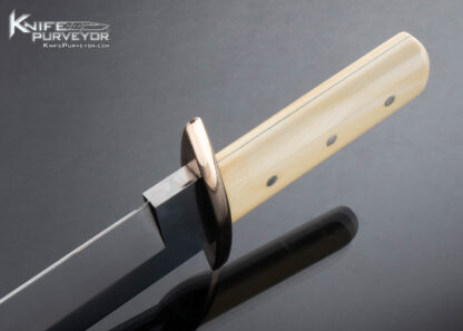 D.E. Henry Custom Knife Large Mammoth Bowie Knife #14 16644