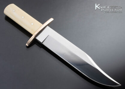 D.E. Henry Custom Knife Large Mammoth Bowie Knife #14 - Image 3