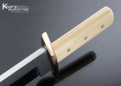 D.E. Henry Custom Knife Large Mammoth Bowie Knife #14 - Image 4