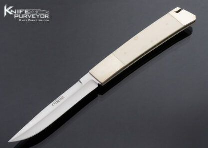 Frank Centofante Custom Knife Mammoth Tail Lock Folder #001 16705