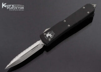 Microtech Custom Knife Folding Knife Other Black OTF w Black Pouch 26390 10/2010 16746