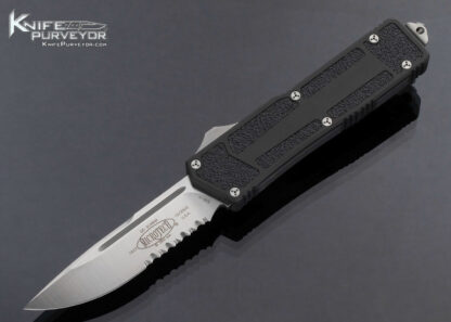 Microtech Custom Knife Scarab QD Satin Serrated 1933 w Tube 16743