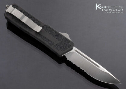 Microtech Custom Knife Scarab QD Satin Serrated 1933 w Tube - Image 2