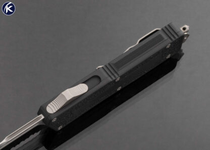 Microtech Custom Knife Scarab QD Satin Serrated 1933 w Tube - Image 3