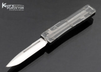Microtech Custom Knife Marfione Ultratech Clear Top Auto OTF S/E 17029