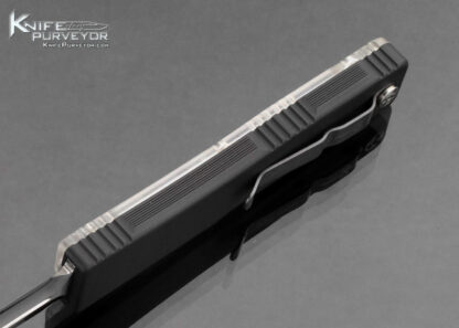 Microtech Custom Knife Marfione Ultratech Clear Top Auto OTF Spearpoint D/E 17030