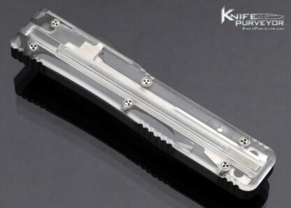 Microtech Custom Knife Marfione Ultratech Clear Top Auto OTF Spearpoint D/E - Image 2