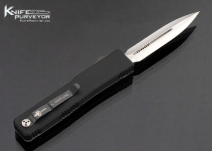 Microtech Custom Knife Marfione Ultratech Clear Top Auto OTF Spearpoint D/E - Image 3