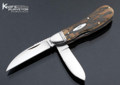 Rusty Preston Custom Knife Mammoth 2 Blade Trapper Slip Joint 17090