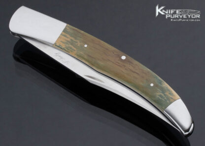 Scott Sawby Custom Knife Mammoth Texas Tooth Pick Self Lock - Image 2