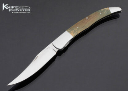 Scott Sawby Custom Knife Mammoth Texas Tooth Pick Self Lock 17088