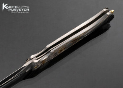 Matthew Lerch Custom Knife Jon Robyn Engraved Credit Card Automatic Linerlock - Image 6