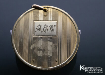 Toi Une Vie Florissante Gold 2 Blade Coin Knifes